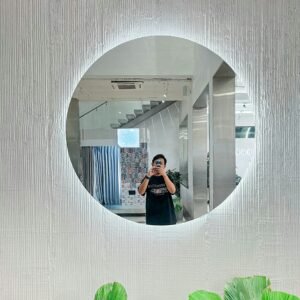 Nordic Minimalist Round Wall Mirror